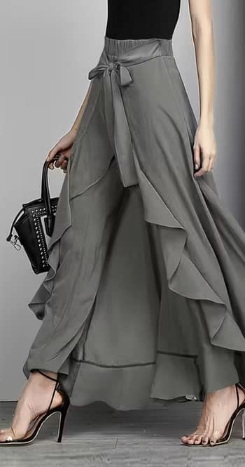 SKirt over pants