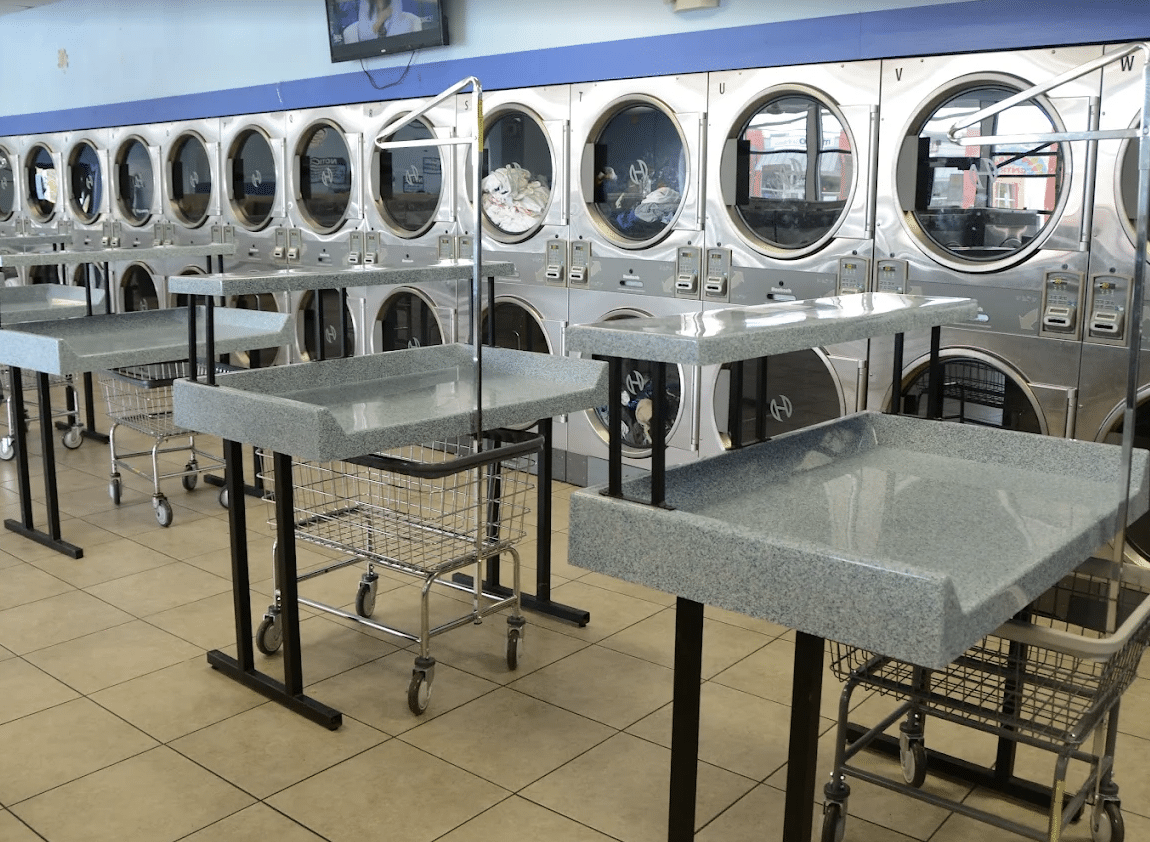Lancaster Laundromat SuperSuds Stack Dryers