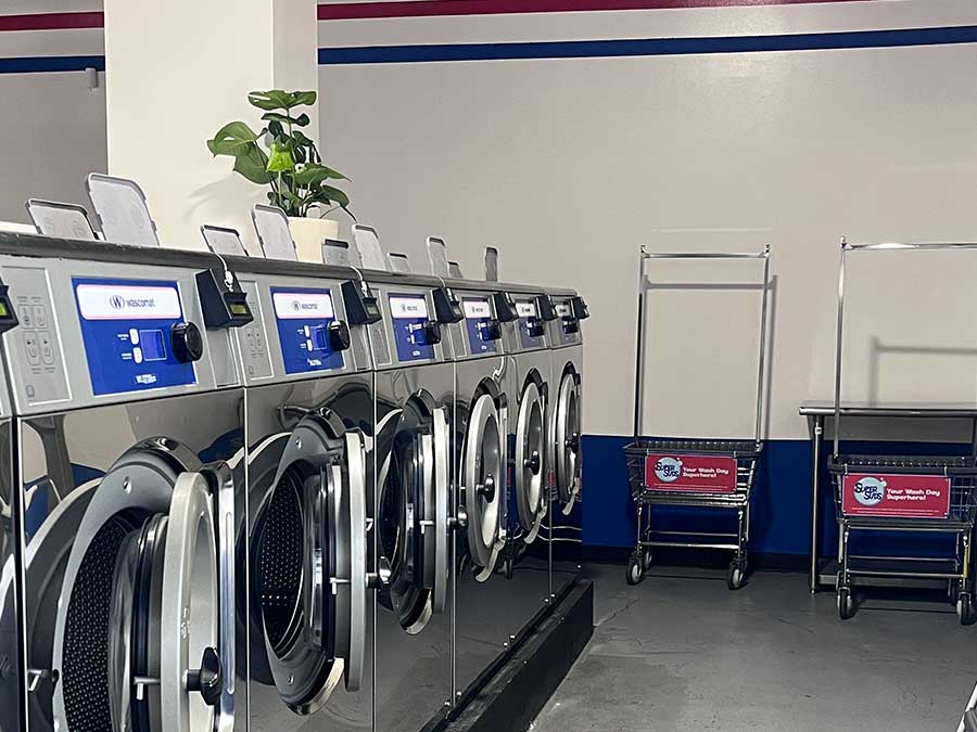 SuperSuds Governor Printz Laundromat Card-Operated Washers