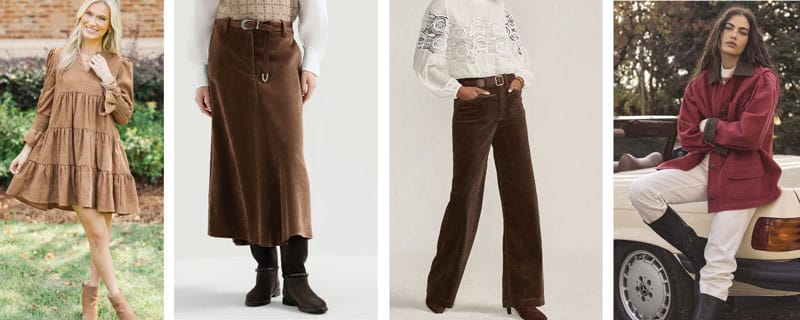 Corduroy fall fashion trends 2026