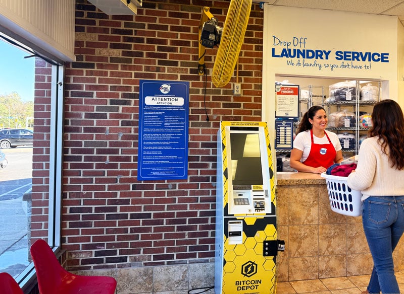 Woodbridge, VA laundromat drop off laundry service