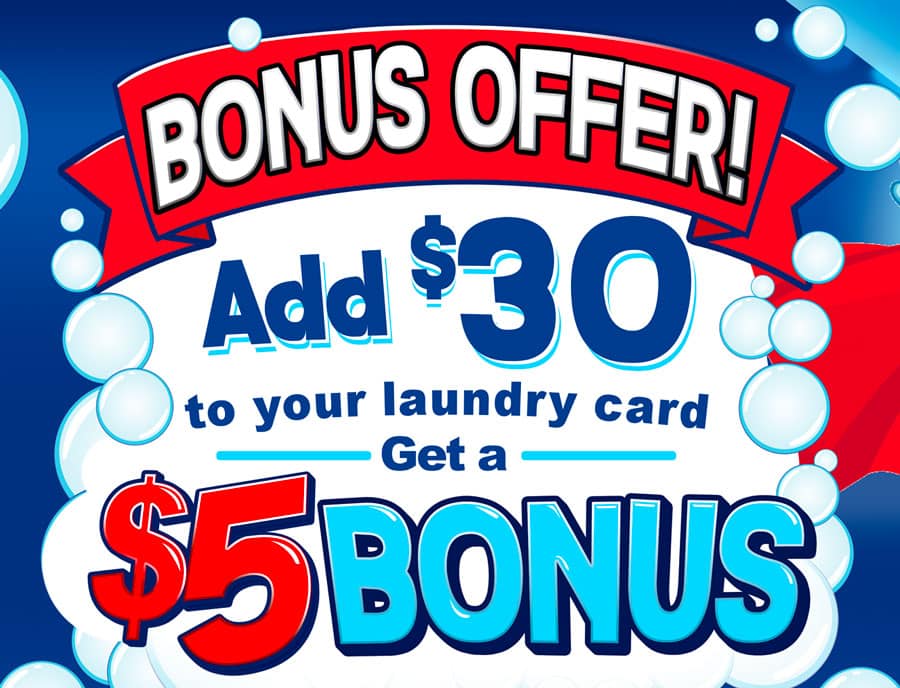 $5 Oferta de bonificación